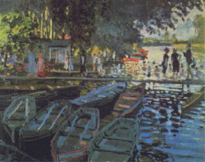 Claude Monet Bathers at La Grenouillere